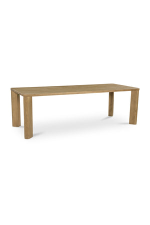Modern European furniture - Minimalist Rectangular Dining Table - www.oroa.com