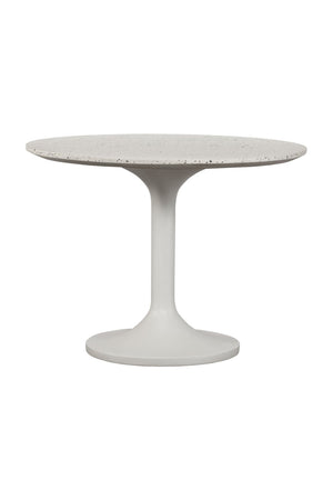   Modern European furniture - White Terrazzo Outdoor Coffee Table - www.oroa.com | Oroa.com