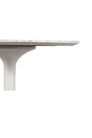   Modern European furniture - White Terrazzo Outdoor Coffee Table - www.oroa.com | Oroa.com