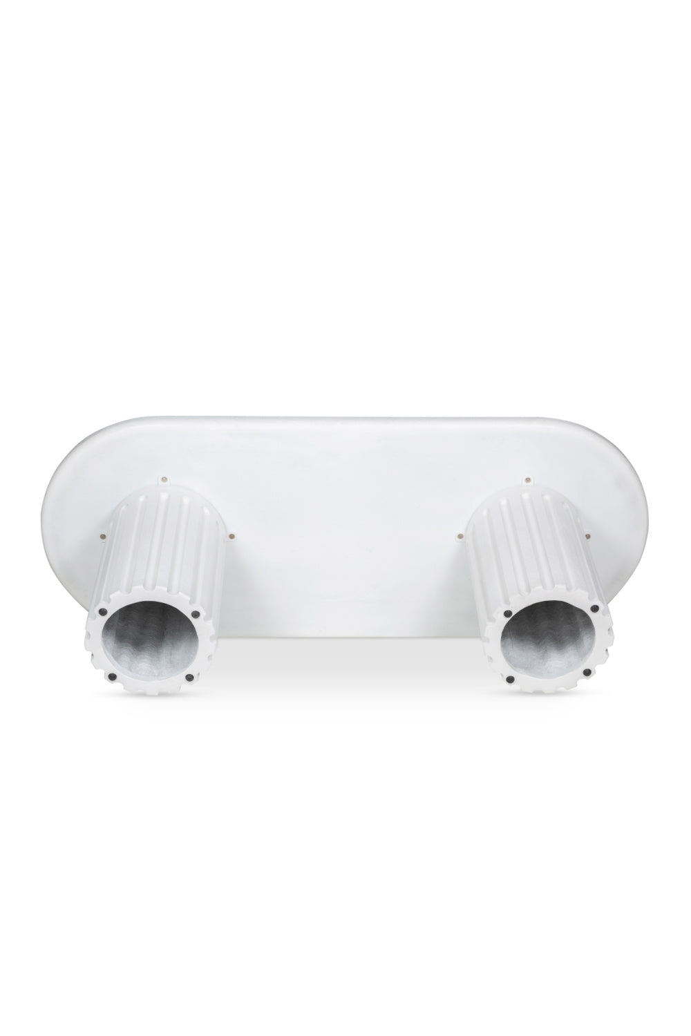   Modern European furniture - White Oval Outdoor Dining Table - www.oroa.com | Oroa.com