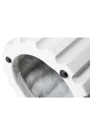   Modern European furniture - White Oval Outdoor Dining Table - www.oroa.com | Oroa.com