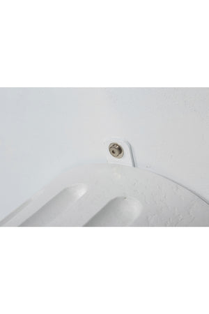   Modern European furniture - White Oval Outdoor Dining Table - www.oroa.com | Oroa.com