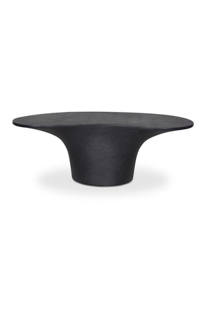   Modern European furniture - Black Concrete Outdoor Coffee Table - www.oroa.com | Oroa.com