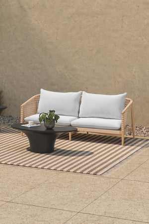   Modern European furniture - Black Concrete Outdoor Coffee Table - www.oroa.com | Oroa.com