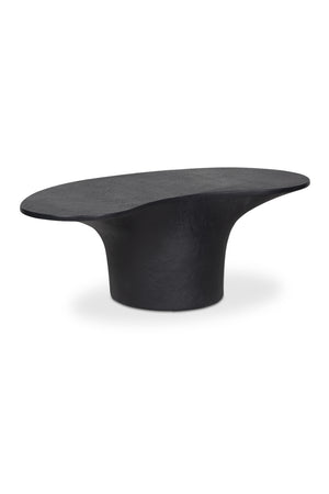  Modern European furniture - Black Concrete Outdoor Coffee Table - www.oroa.com | Oroa.com