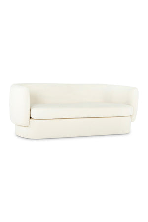 Modern European furniture - White Modern Curved Sofa - www.oroa.com
