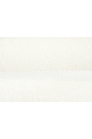 Modern European furniture - Curved Cream Boucle Sofa - www.oroa.com