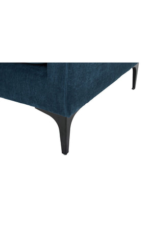   Modern European furniture - Blue Angled-Back Lounge Chair - www.oroa.com | Oroa.com