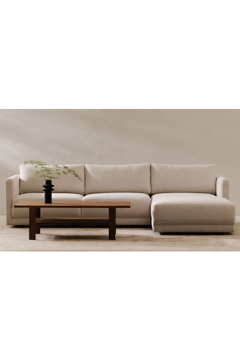 Modern European furniture - Modern Minimalist Sectional Sofa - www.oroa.com