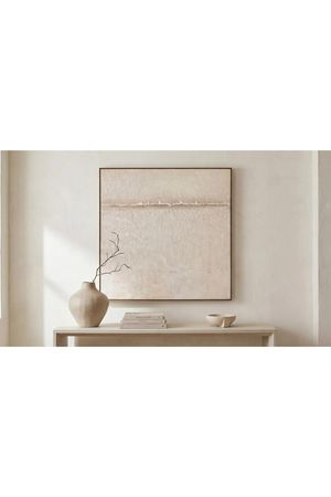 Neutral Toned Minimalist Painting | Novi Living Prelude | Oroa.com