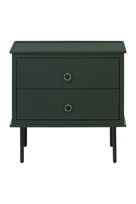 2-Drawer Wooden Nightstand | Novi Living Reagan | Oroa.com