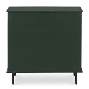 Modern European furniture - Green 3-Drawer Nightstand - www.oroa.com