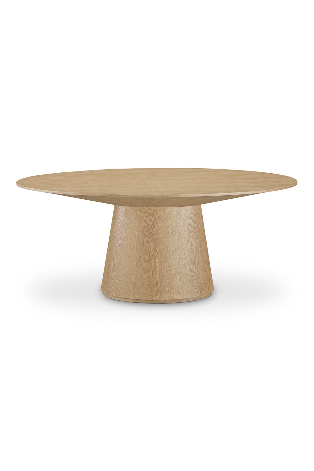 Modern European furniture - Oval Natural Oak Dining Table - www.oroa.com