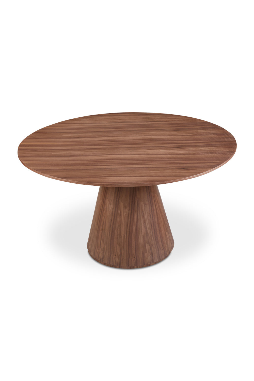 Round Oak Veneer Dining Table | Novi Living Otago | Oroa.com