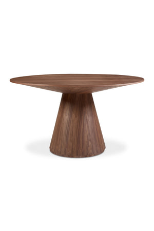 Round Oak Veneer Dining Table | Novi Living Otago | Oroa.com