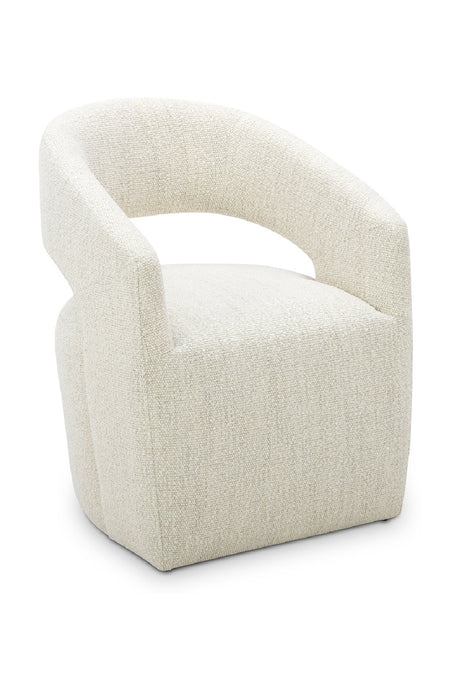 Modern European furniture - Split-Back Rolling Dining Chair - www.oroa.com