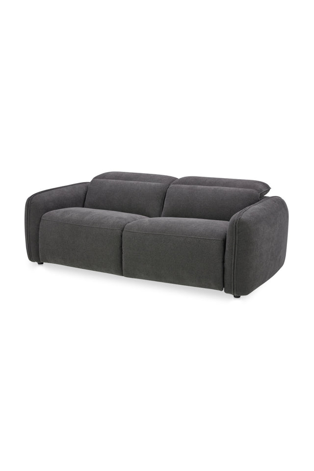 Modern European furniture - Gray Power Recliner Sofa - www.oroa.com