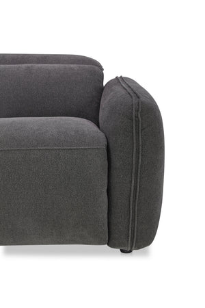   Modern European furniture - Gray Power Recliner Sofa - www.oroa.com | Oroa.com