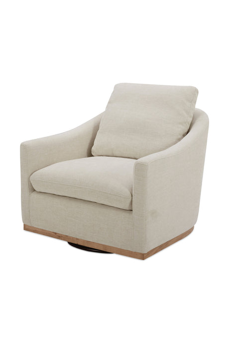 Modern European furniture - Barrel Back Swivel Lounge Chair - www.oroa.com