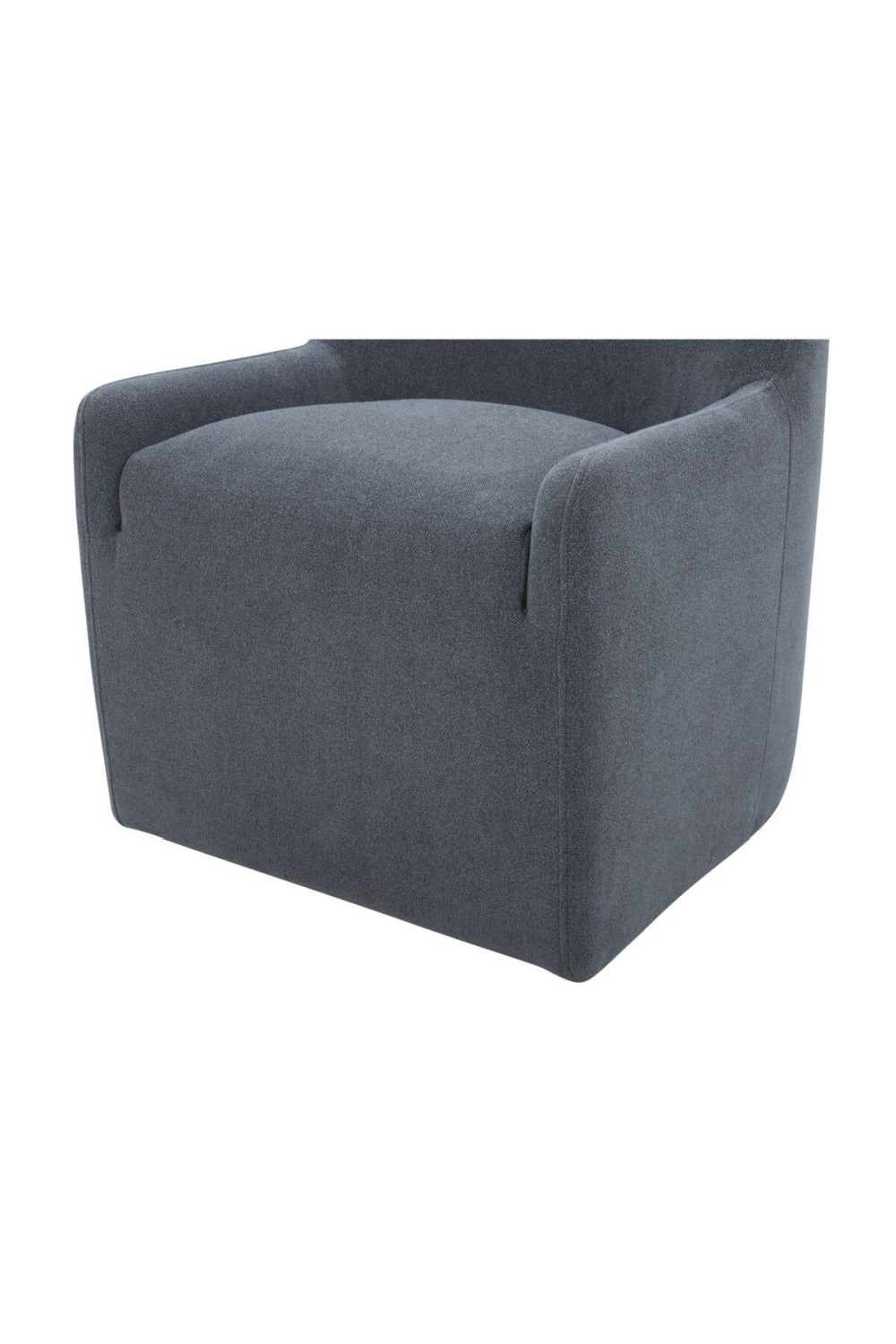 Upholstered Rolling Dining Chair | Novi Living Sandy | Oroa.com