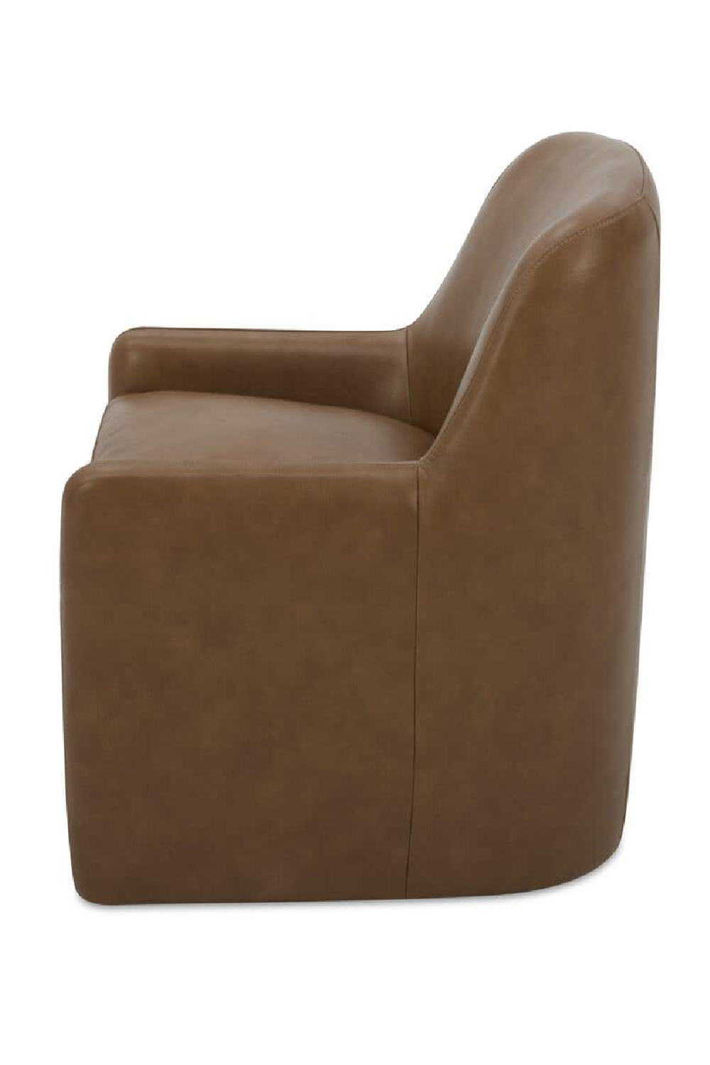 Upholstered Rolling Dining Chair | Novi Living Sandy | Oroa.com