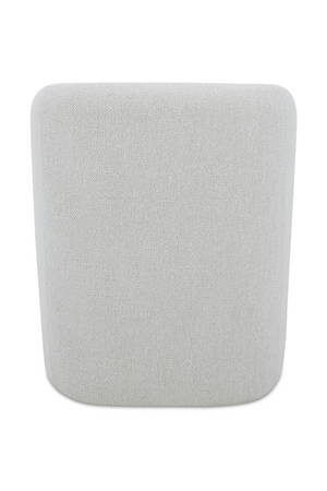 Upholstered Rolling Dining Chair | Novi Living Sandy | Oroa.com