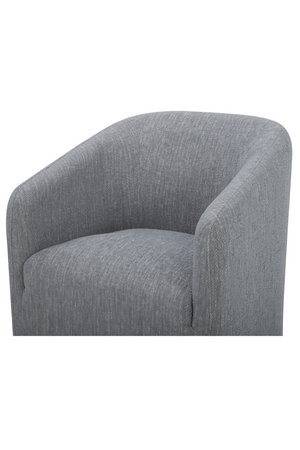 Upholstered Rolling Dining Chair | Novi Living Sandy | Oroa.com
