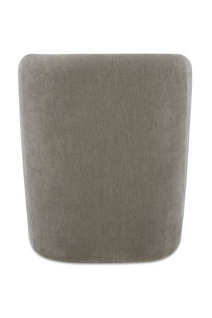 Upholstered Rolling Dining Chair | Novi Living Sandy | Oroa.com