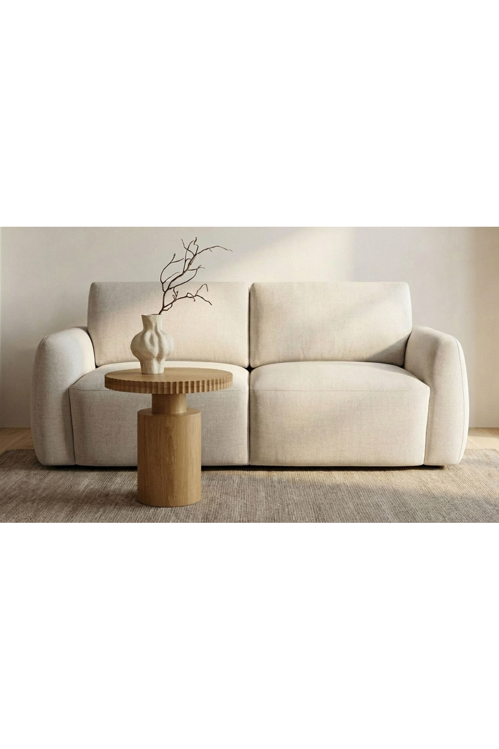 High-Back 2-Seater Sofa | Novi Living Callie | Oroa.com