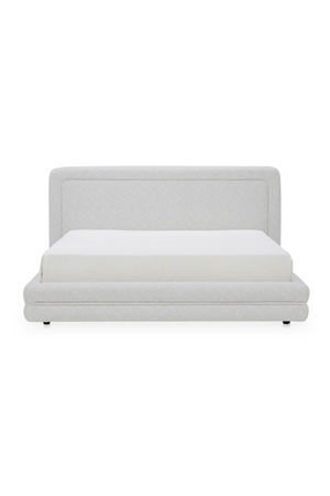 White Tufted Bed | Novi Living Tory | Oroa.com