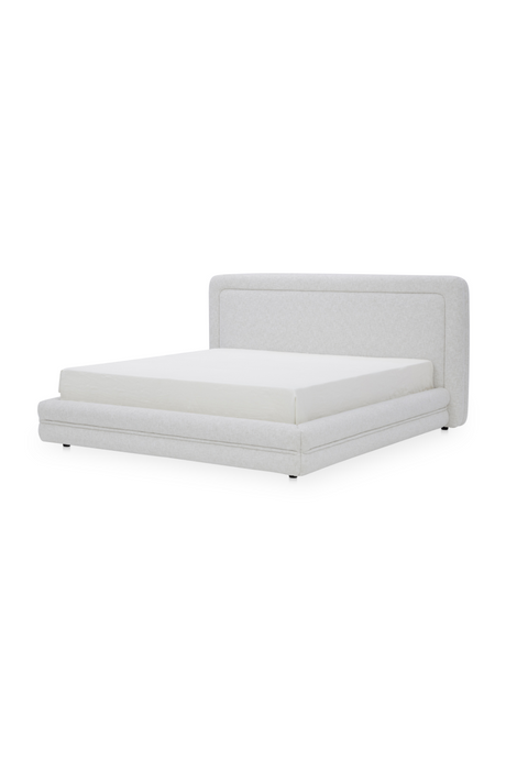 White Tufted Bed | Novi Living Tory | Oroa.com