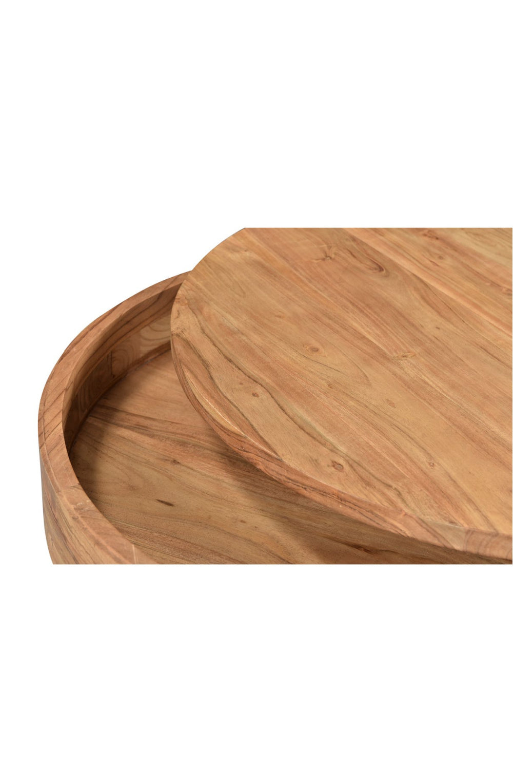 Modern European furniture - Acacia Wood Coffee Table - www.oroa.com