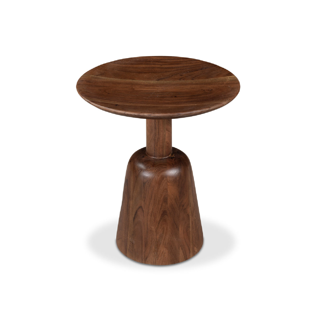 Round Wooden End Table | Novi Living Nels | Oroa.com
