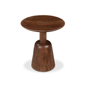 Round Wooden End Table | Novi Living Nels | Oroa.com