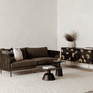 Modern European furniture - Wooden Round Coffee Table - www.oroa.com