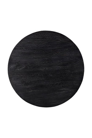 Modern European furniture - Black Mango Wood Dining Table - www.oroa.com