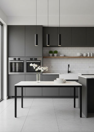 Modern European furniture - White Marble Dining Table S - www.oroa.com