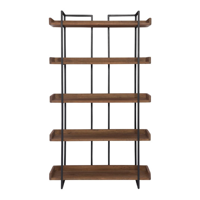Modern European furniture - Solid Acacia Bookshelf - www.oroa.com