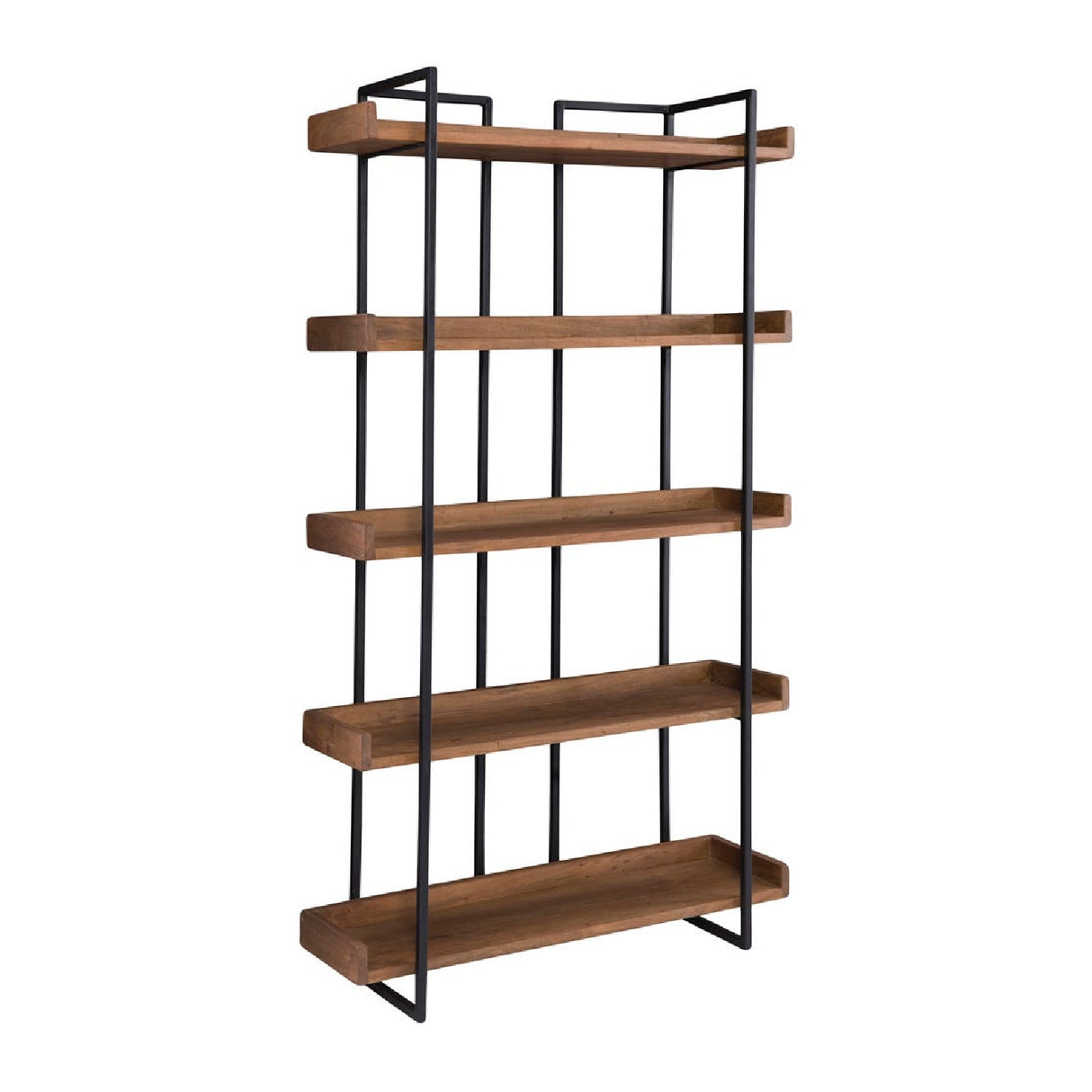 Modern European furniture - Solid Acacia Bookshelf - www.oroa.com