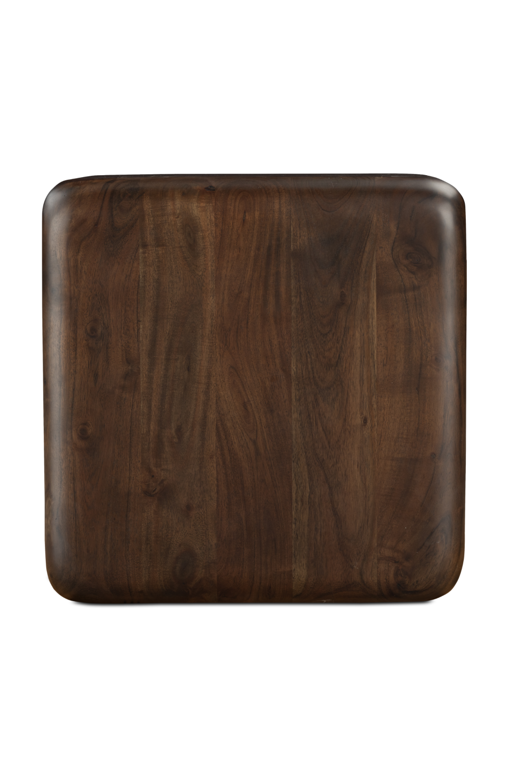 Brown Acacia Cube Side Table | Novi Living Eton | Oroa.com