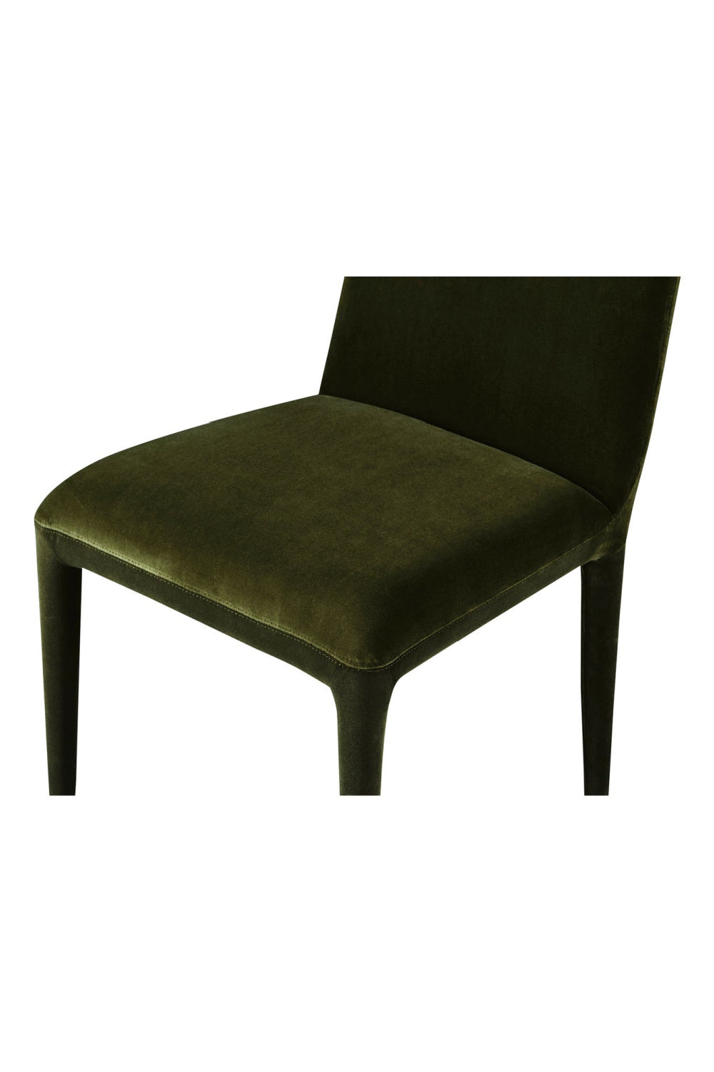 Modern European furniture - Green Velvet Dining Chairs (2) - www.oroa.com