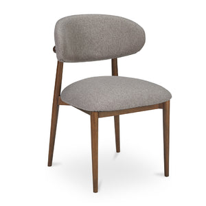 Modern European furniture - Curved Back Padded Dining Chair - www.oroa.com