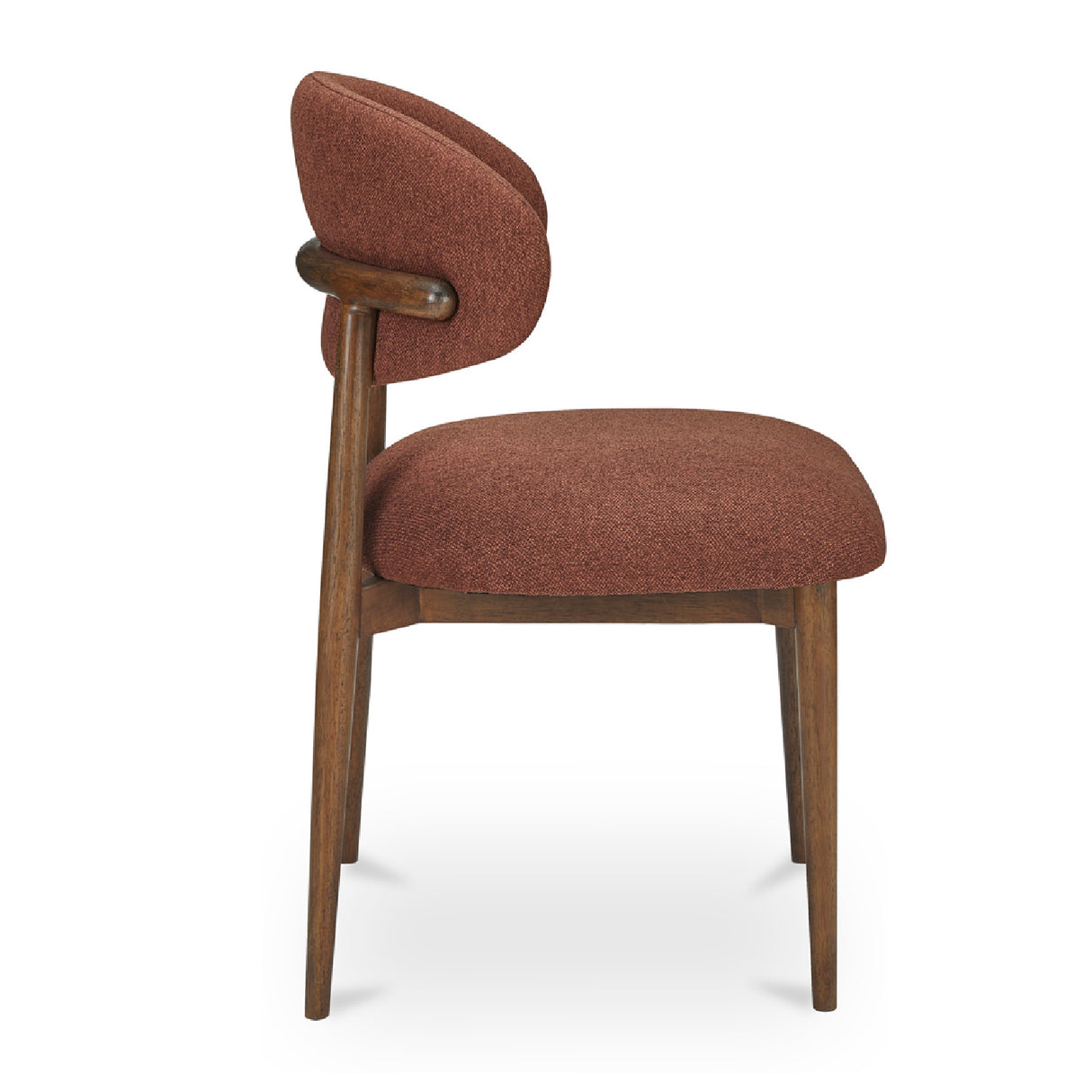 Modern European furniture - Curved Back Padded Dining Chair - www.oroa.com