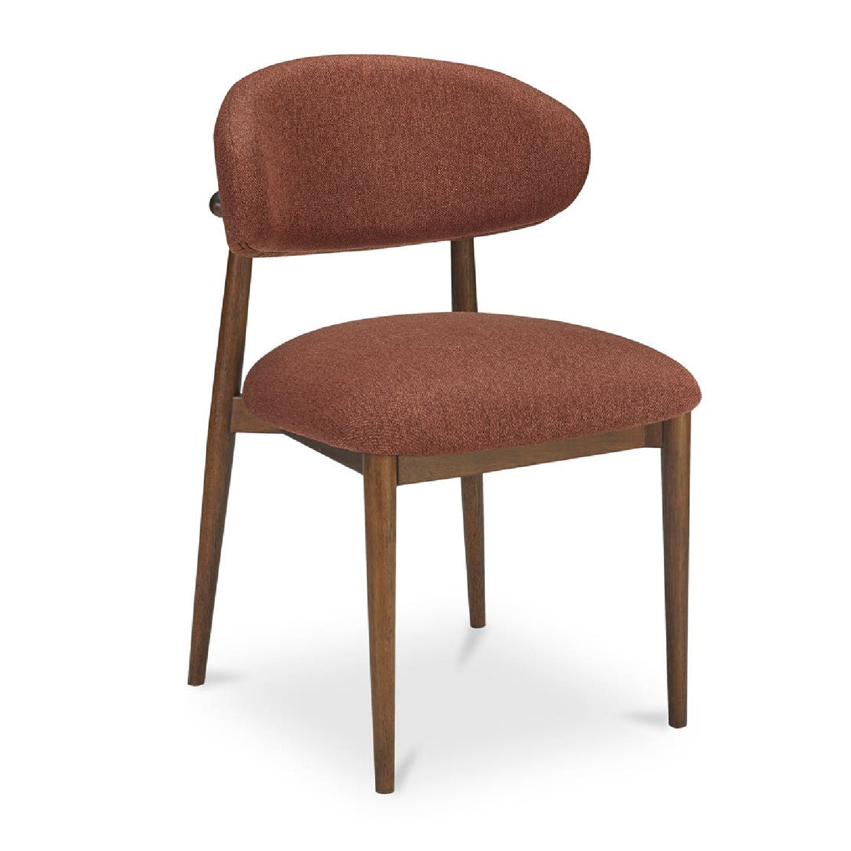 Modern European furniture - Curved Back Padded Dining Chair - www.oroa.com