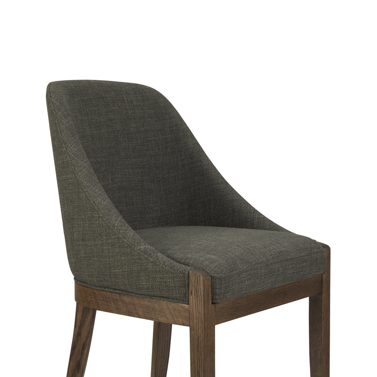 Modern European furniture - Oak Framed Upholstered Dining Chair - www.oroa.com