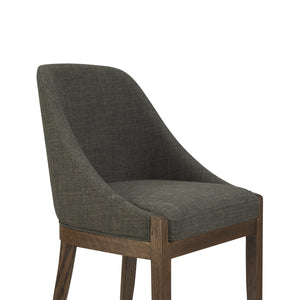 Modern European furniture - Oak Framed Upholstered Dining Chair - www.oroa.com