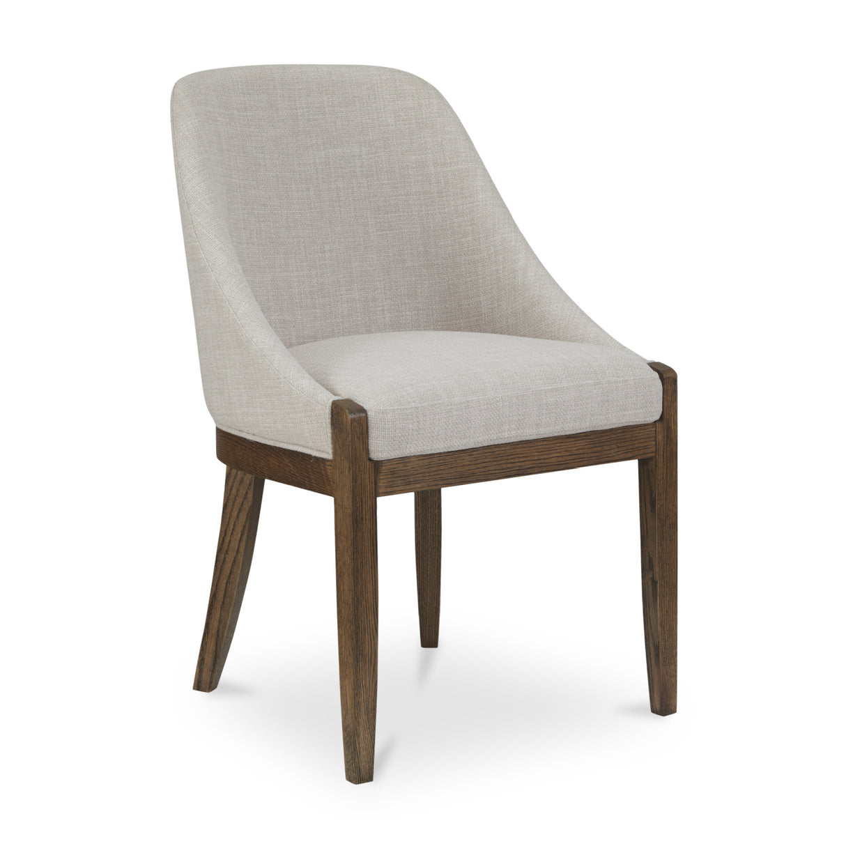 Modern European furniture - Oak Framed Upholstered Dining Chair - www.oroa.com
