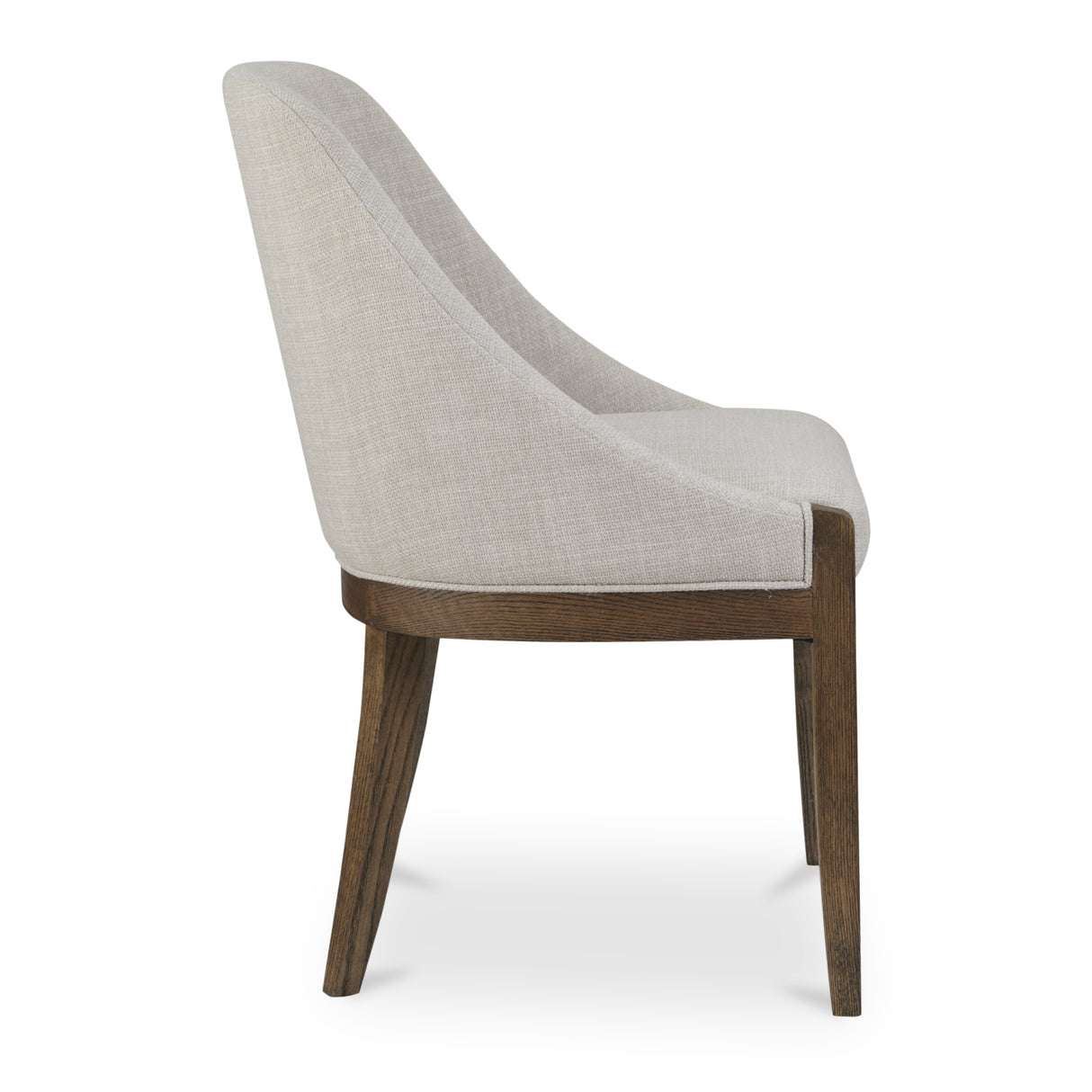 Modern European furniture - Oak Framed Upholstered Dining Chair - www.oroa.com