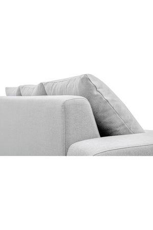   Modern European furniture - Gray Modern Minimalist Sofa - www.oroa.com | Oroa.com