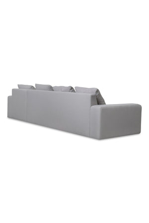 Modern European furniture - Track-Armed Right Sectional Sofa - www.oroa.com